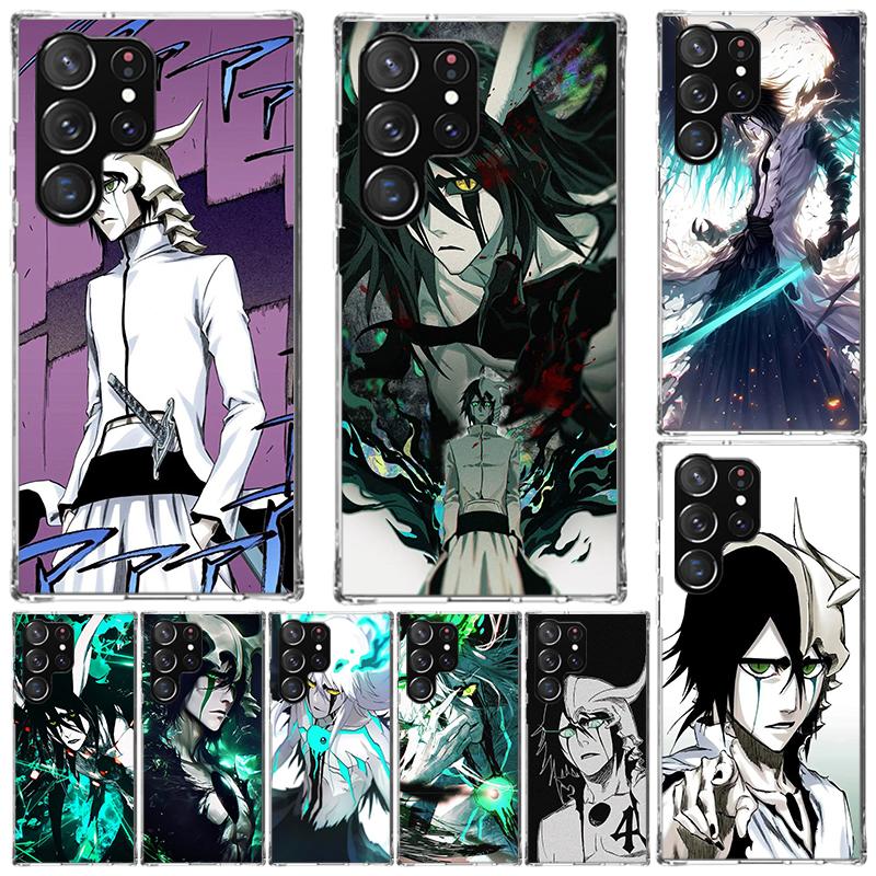 Bleach Ulquiorra Cifer 4 Cover For Samsung Galaxy S23 S22 S24 S25 Ultra S21 Plus S20 FE Phone Case S10 + S10E S25U Print Coque