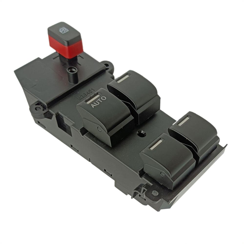 

35750-TM0-F01 Переключатель стеклоподъемника для Honda Jazz(Поместиться) 2009-2012 Город 2009-2014 ФСТ-ХО-1245 чёрный