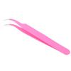 Curved Eyelash Extension Tweezers Professional Stainless Steel Eyelashes Grafting Tweezers