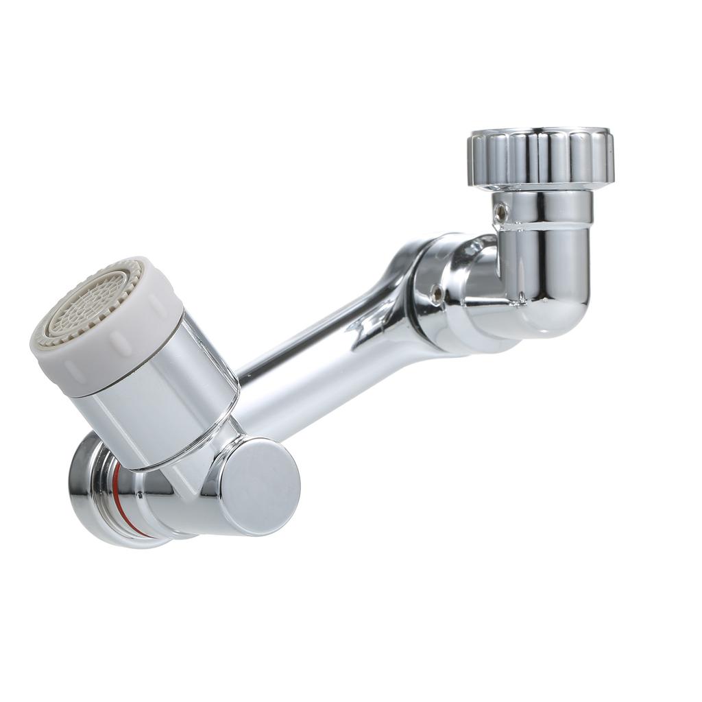 1080 degrees Faucet Extender Two Water Outlet Modes Nozzle Universal Robotic Arm Faucet Extender for Kitchen