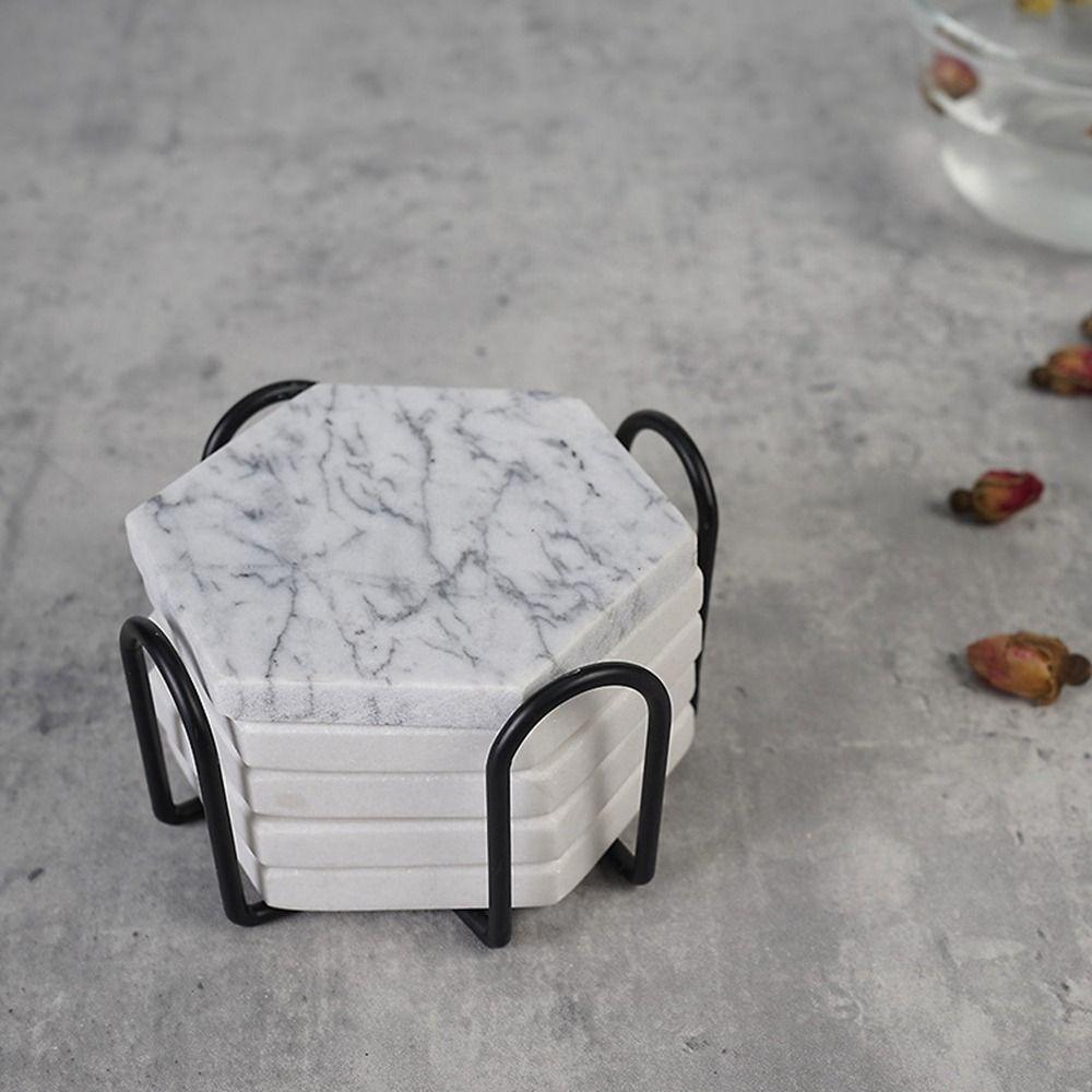 Mat Organizer Storage Rack Kitchen Gadget Coaster Holder Cup Mat Tray Cup Mat Frames Coaster Rack