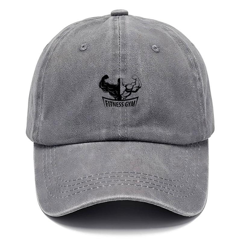 

Bodybuilding Vintage Washed Cotton Baseball Cap Adjustable Distressed Trucker Hat For Men Gym Workout Cotton Cap Breathable Hats