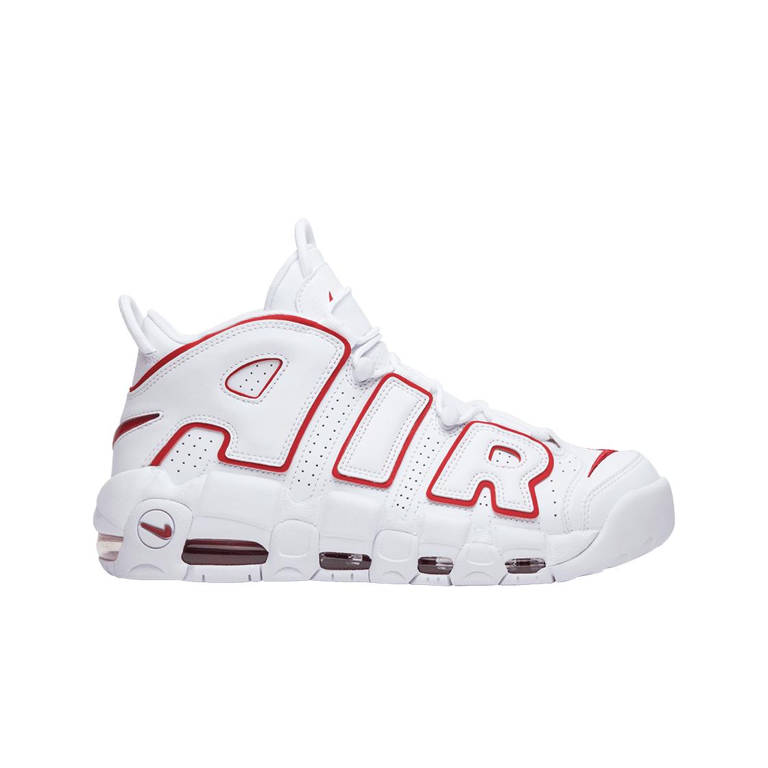 

Мужские кроссовки Nike Air More Uptempo White Varsity Red 2021 921948-102
