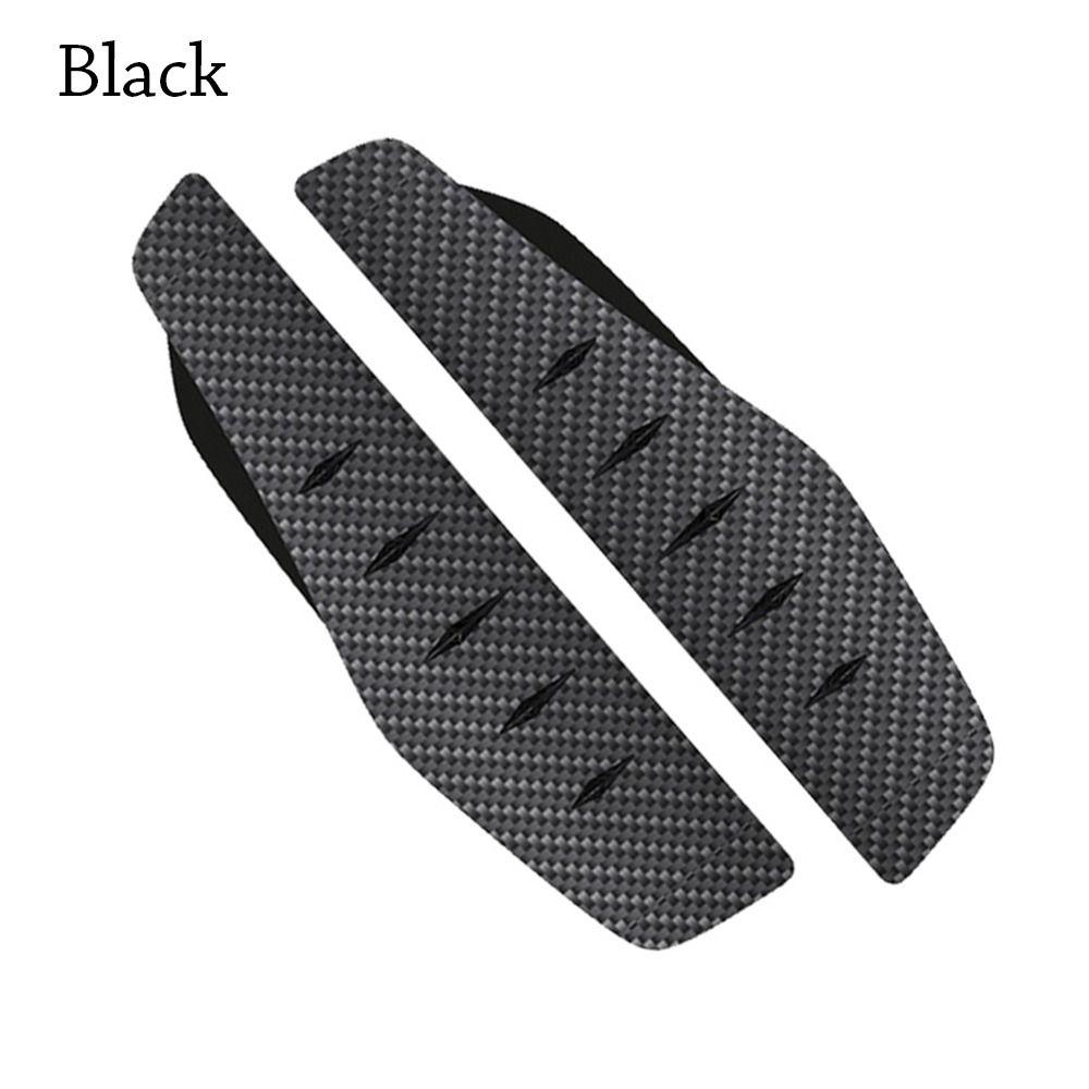 

Universal Carbon Fiber Waterproof Car Rain Eyebrow Rearview Mirror Visor Car Sun Visor Rain Cover чорний