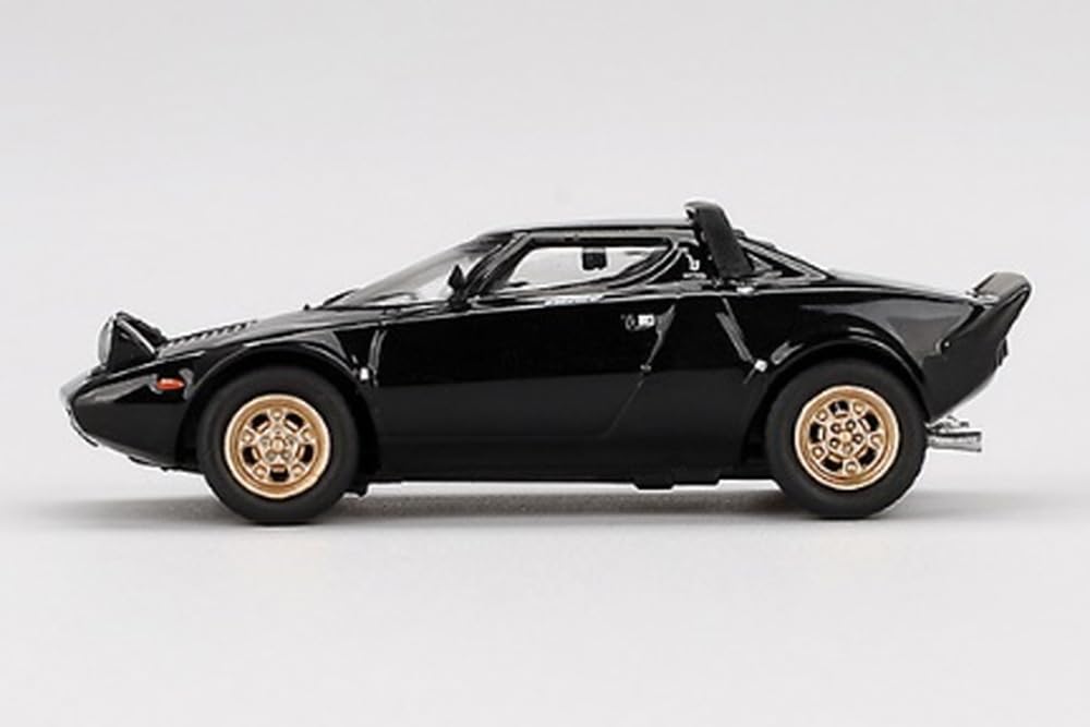 MINI GT 1/64 Lancia Stratos HF Stradale Nero (Black) (Left Hand Drive) Finished Product MGT00846-L