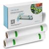 Cecotec Rouleaux gaufrés set de 2 rouleaux moyens 20 x 600 cm