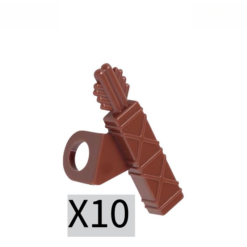 MOC Medieval Building Blocks Character Parts Model Toy Castle Knight Soldier Sword Bow Armor Shield Spear Piercing Parts Bricks