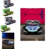 Cyberpunk Race Car Model Building Blocks For Boys Diy Toy