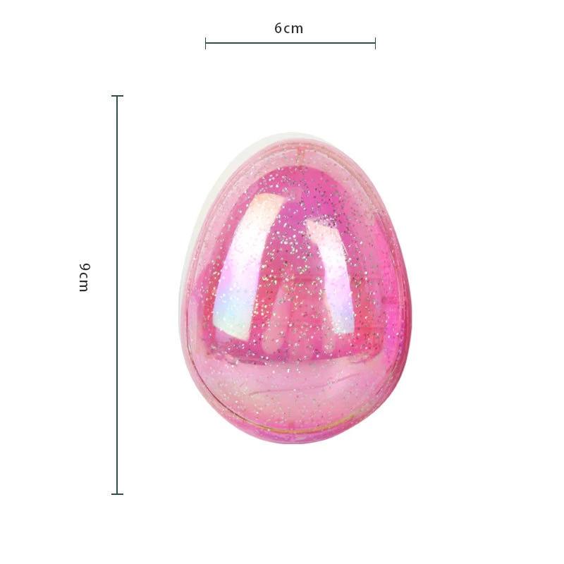 1 STK Mini Tangle Haarbürste Ei Runde Form Weiche Haarbürste Entwirrende Haarbürste Haarstyling Friseurkamm Für Reisen