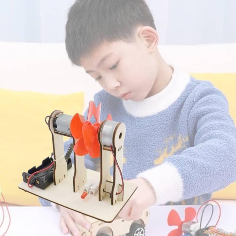 Wissenschaftsexperiment Windenergieerzeugung DIY-Kit Schulwissenschaft Bildungsmodell