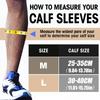 1 Pair Calf Compression Sleeve For Men Women Footless Support Runners Leg Sleeve Shin Splints Pain Relief