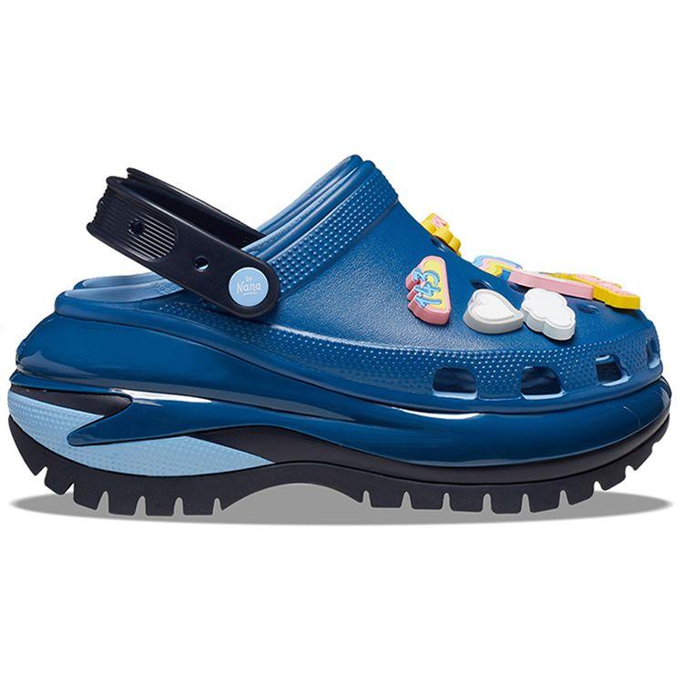 Crocs Classic Light Wheel Star Shoes EVA Trendy Fashion Sports Sandals Women Sandals Blue 208336-425