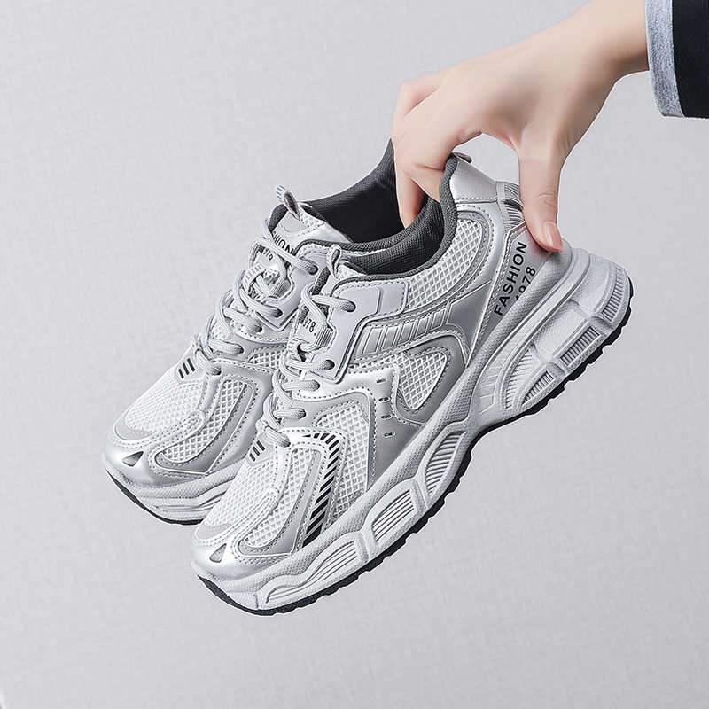 Fashion Anti-skid High Sole Casual Shoes Husband Loafers Woman's Sneakers Basket Running Sports Wide Foot Sneacker 2025elegant