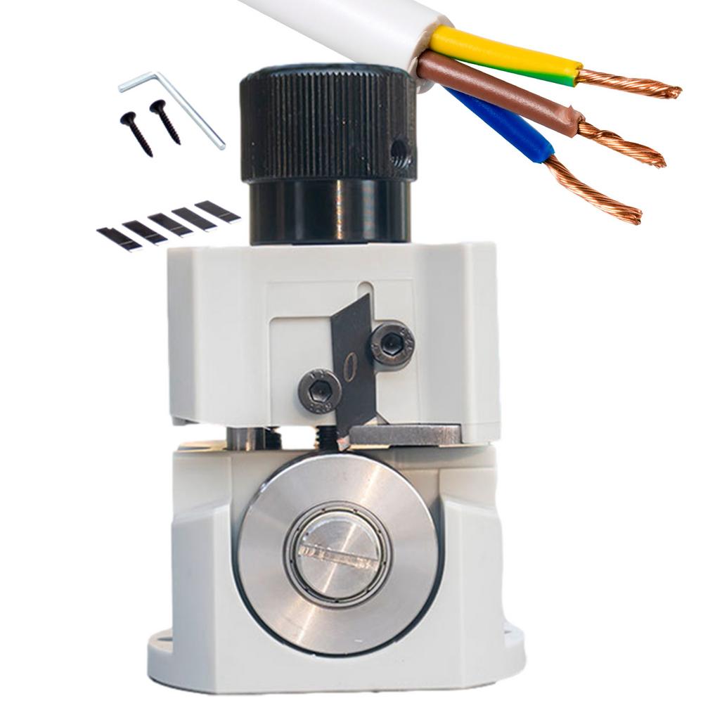 

Manual Wire Stripping Machine Portable Aluminum Cable Stripper Machine Knob Design Cable Peeling Machine For Twisted Pair Sheath