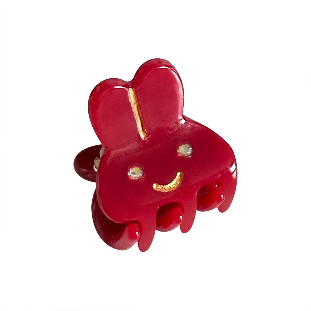 Stylish Motif Rabbit Hair Clips In Multiple Colors For Fashionable Womens Hairstyles