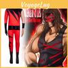 Wwe Kane Costume Kids Cosplay Jumpsuit With Mask For Halloween Party