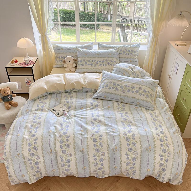 Lilang Ge Lun Feng Ya Spring/Summer 4-Piece Bedding Set