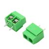 KF103/126/128/301/350/396-2Pin/3Pin 2.54/3.5/3.81/3.96/5.0/7.5mm Spacing Block Splice Terminal Screw Type PCB Screw Terminal