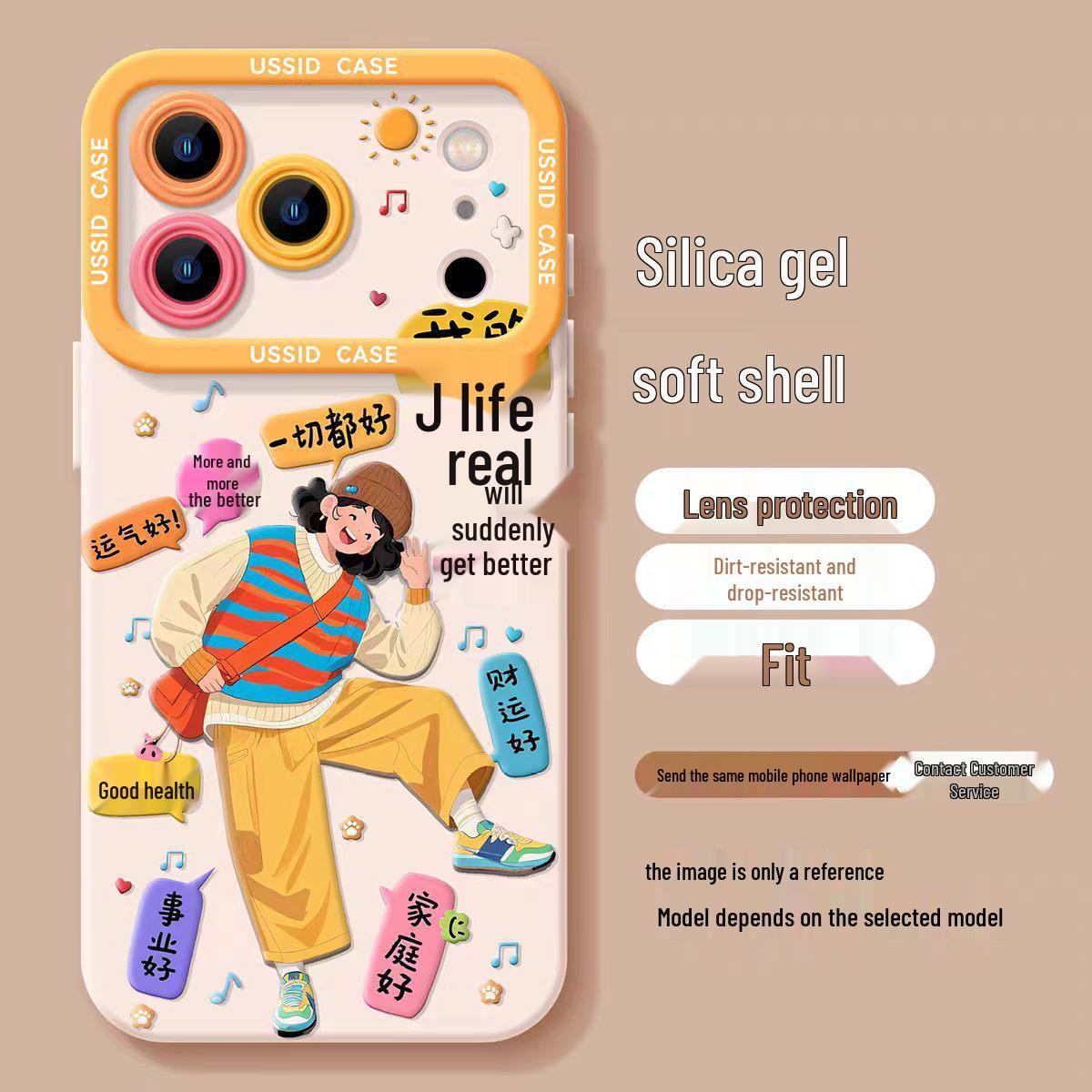 

Silicone Lanyard Phone Case for iPhone 17 Pro Max - New Soft Model 16 Pro