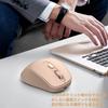 [New for 2023] Bluetooth Wireless Combo Mouse, Quiet, Compact, 5-Button Mouse, Type-C Rechargeable Gaming Mouse, 5 Adjustable DPI, PixArt 3212,