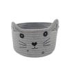 Woven Cotton Rope Storage Basket for Snacks and Desktop Organization