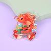 Custom God of Wealth Acrylic Refrigerator Magnet - Trendy Cartoon Design for Home Décor