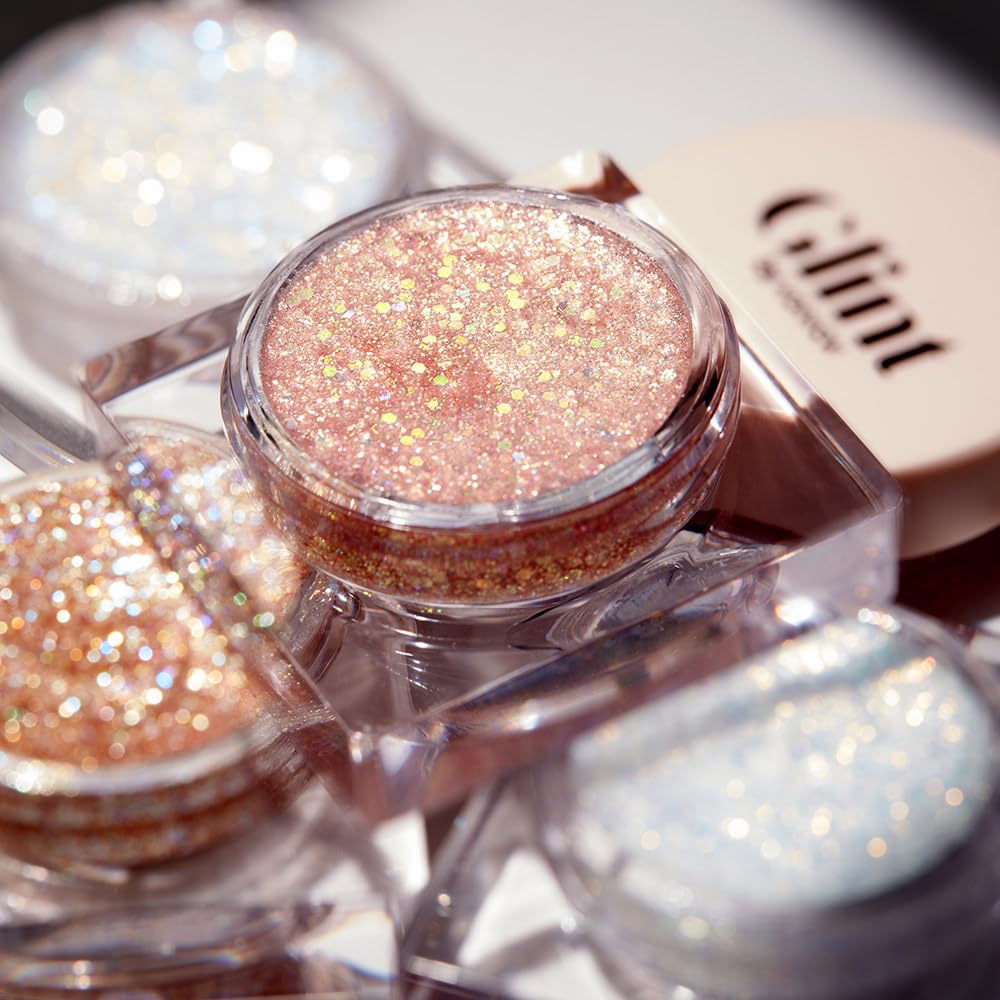 GLINT Glitter Gel R Glassy Love Eyeshadow for Pearl Korean Cosmetics #02 3.8g Under-Eye Bags, Glitter,