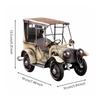 Retro Car Collectible Shiny Classic Open-Front Miniature Automobile Elegant