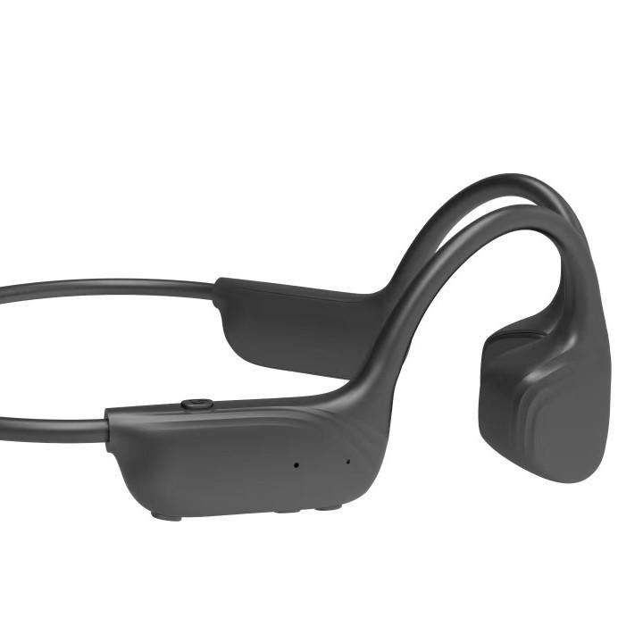 True Wireless Bone Conduction Sports Headphones: Waterproof, Open-Ear, Comfortable for Running, Cycling, and In-Ear Use.