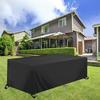 Waterproof Outdoor Furniture Cover 310x150x105cm Rectangular Patio Table Cover Anti-UV 600D Oxford Garden Furniture Rain Dust Protection