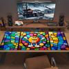M&M's Large Size Mouse Pad Large Gaming Table Cushion Non-slip Laptop Tablet Big Mousepad XXL Mat Mini PC Playmat With Lock Edge