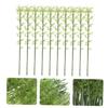 HOMSFOU Scale Plastic Miniature Bamboo Inch Model Tree for Model and Scenery Creation 175 Tree, 5.51 Green, Diorama, Train,