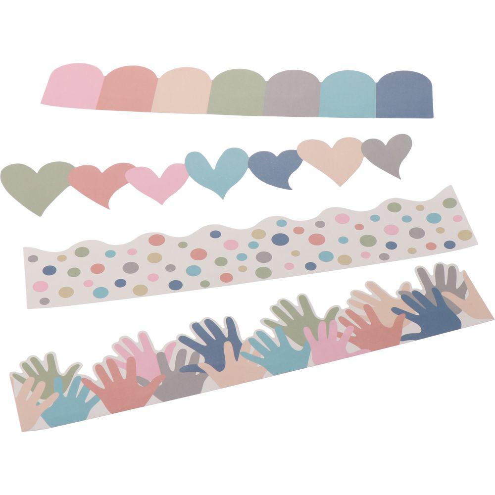 Boho Style Border Trim Bulletin Board 91.8 Ft Wall Bulletin Boards Bulletin Board Border