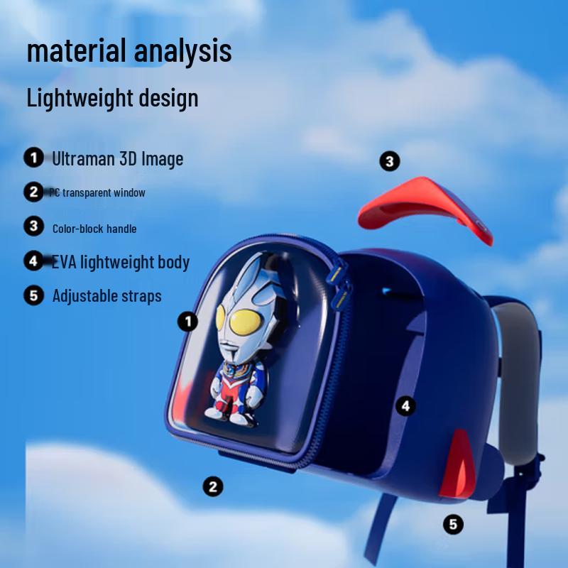 Ultraman Tiga Luminous Kids Backpack