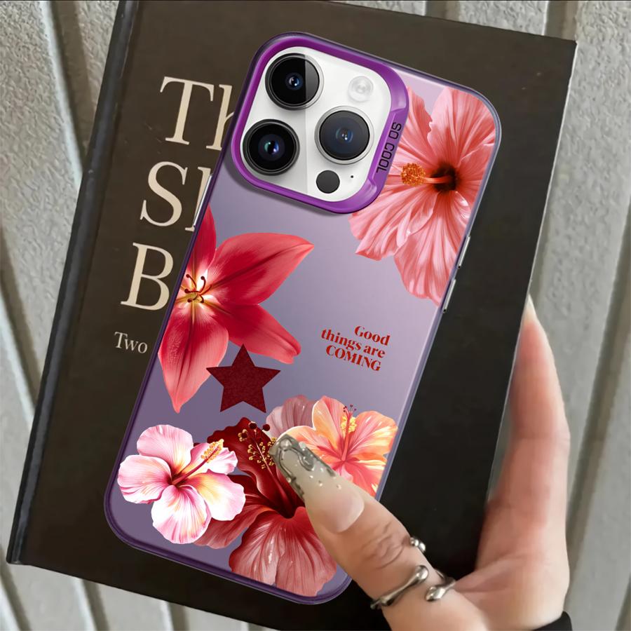 

Прозрачный чехол с принтом вишневого цвета для iPhone 17 Pro Max 16 14 11 XR XS 12 13 Pro 15 Plus Air Задняя крышка телефона iPhone 12 Pro