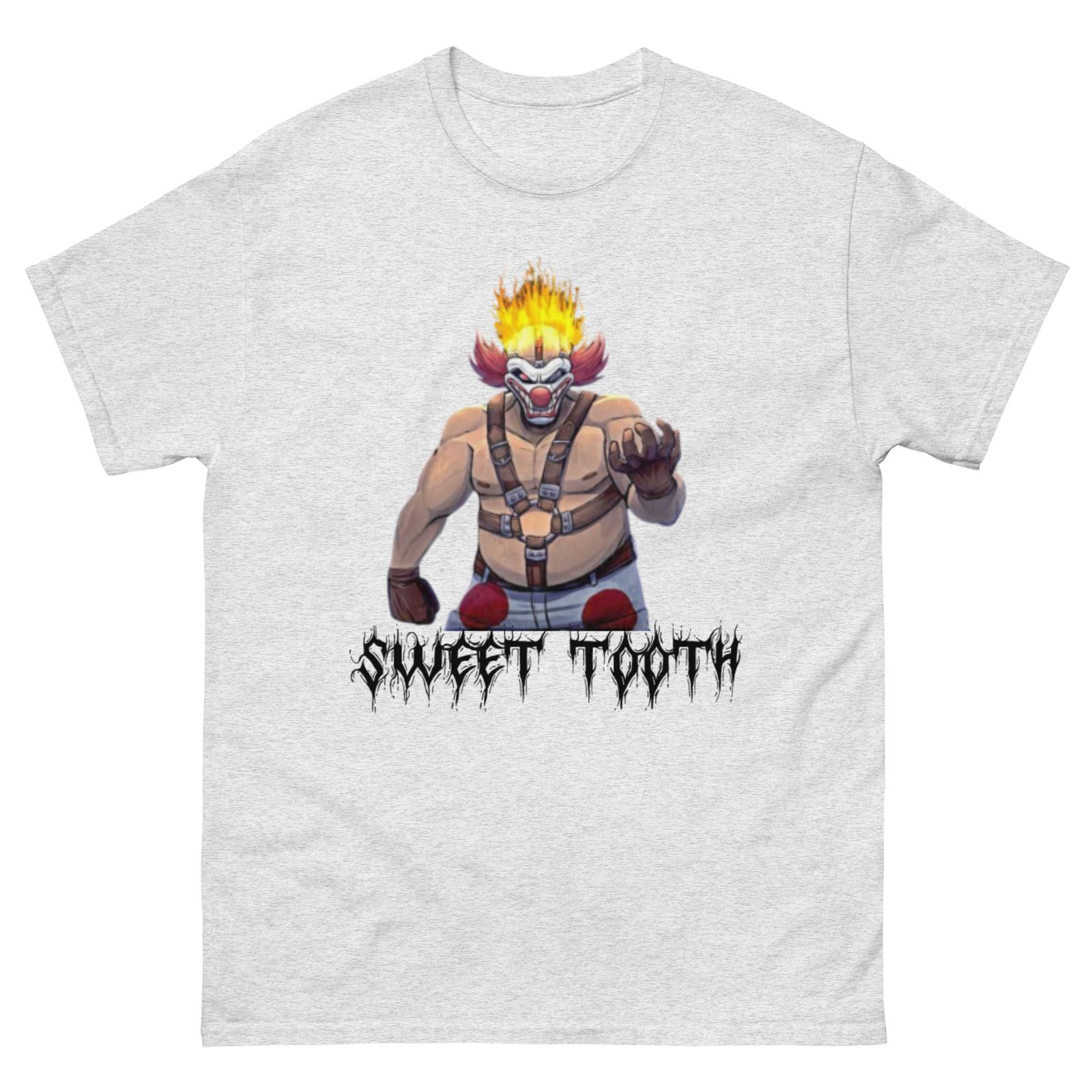 Футболка Twisted Metal Sweet Tooth, Крутые футболки для геймеров, Футболка Twisted Metal Sweet Tooth L