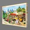 APPLEONE 1000-847 Driving Holiday by Hiroyuki Keikawa, 1000-Piece Jigsaw Puzzle (75 x 50 cm), Made in Japan