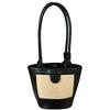 Korean Niche Design Style Straw Woven Handbag Bag Latest Look Bucket Bag Retro Handheld One-shoulder Armpit Bag