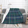 Schottischer Tartan Ein Kariertes Plaid-Webmuster Decke Fleece Flanell Kariert Bauernhaus Büffel Überwurfdecken Tagesdecke