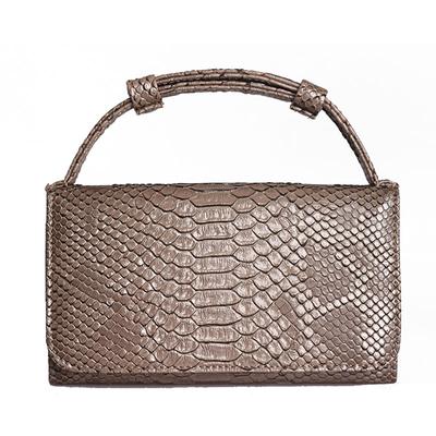 Women's PU Clutch Bag Snake Pattern Tote Bag Ostrich Pattern Sky Clutch Design Shoulder Crossbody Bag