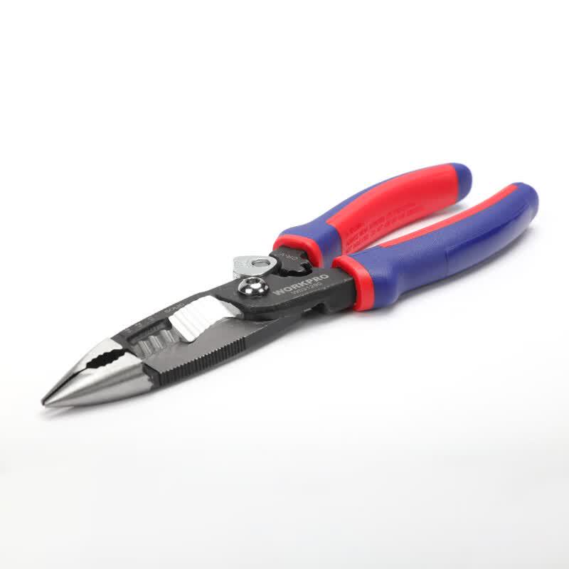 WKB 8-inch 5-in-1 Multi-Function Electrician s Pliers