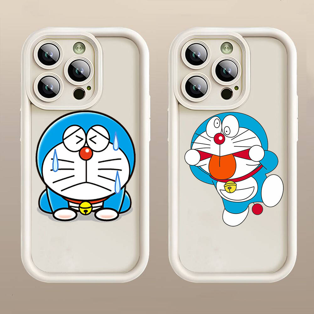 D-14 Doraemon  Case for iPhone 15 14 13 12 8 Plus Samsung S24 S23 Ultra A04S A05S Huawei P40 P50 P60 Nova 11 Pro Max OPPO A17K Reno 10