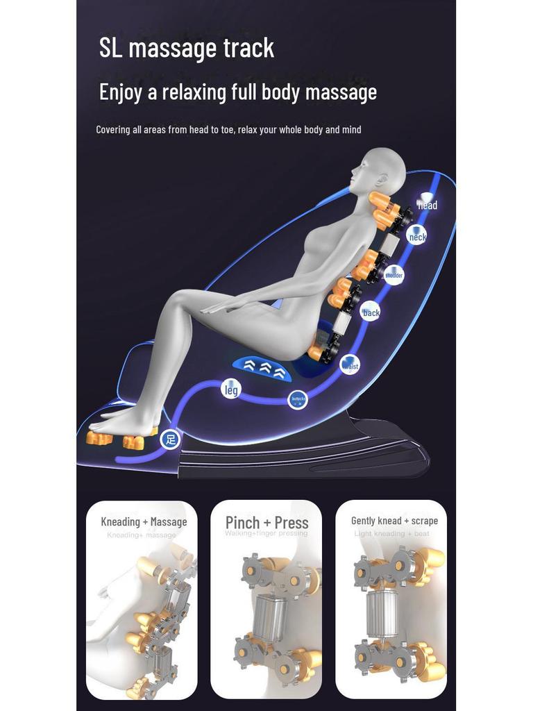 Luxury Multifunctional Electric Full Body Music Massage Chair Sofa
