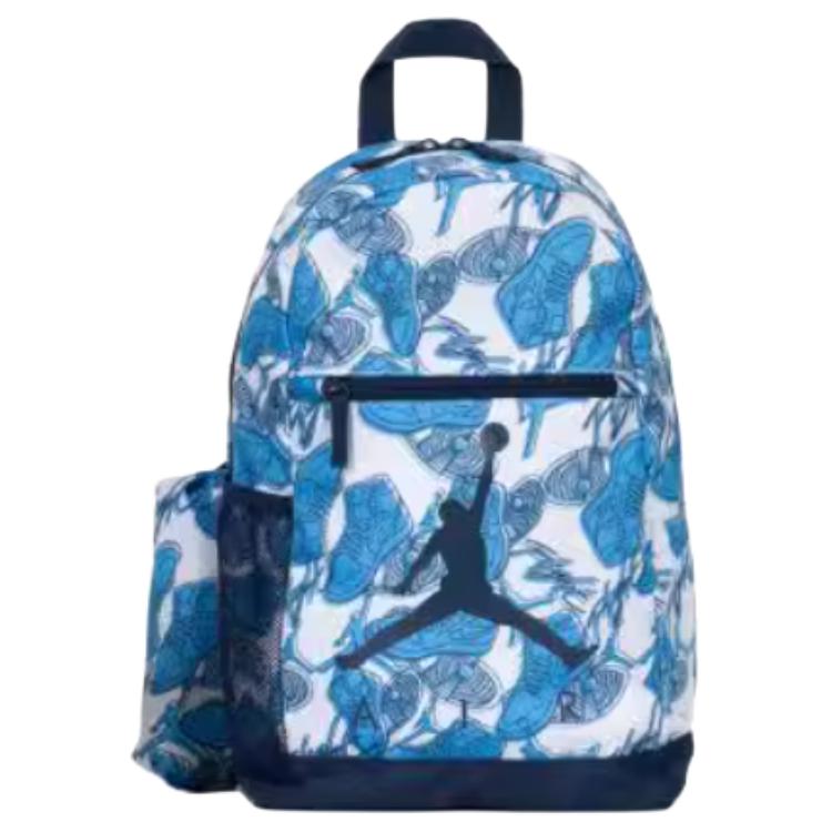 New Jordan Polyester Backpack Unisex Blue JD2523015PS-004