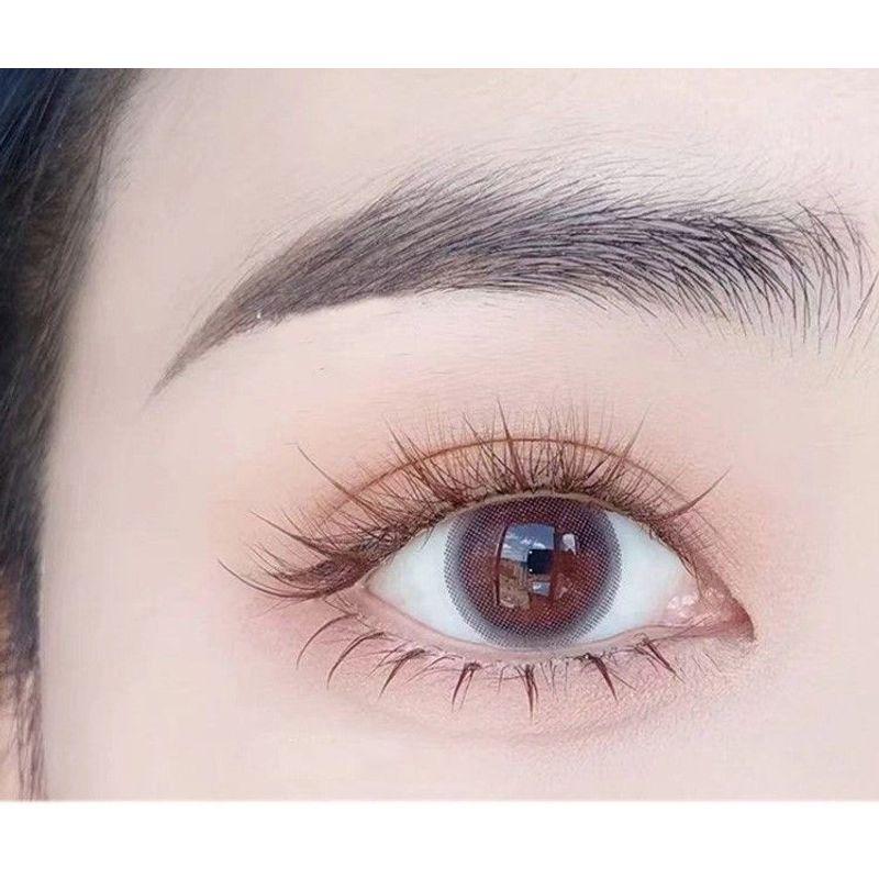 Mogugu - Natürliche, voluminöse farbige künstliche Wimpern
