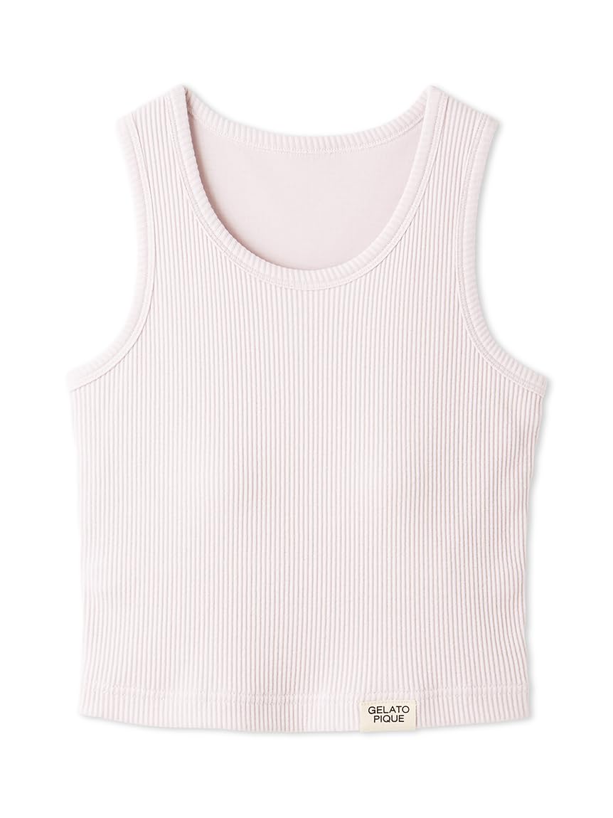 

Gelato Pique Ribbed Cup Tank Top PWCT251266 Pink Women s рожевий
