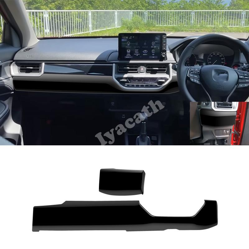 RHD For HONDA WR-V WRV 2024 2025 ABS Interior Center Console front dashboard air switch Co-pilot Strip Decorative accesorios