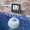 Floating Digital Pool Heat Level Monitor with Large Screen Adjustable for Bath Tub Fish Tank & Water Heat Measurement
