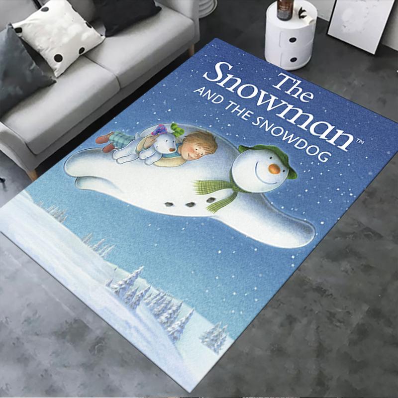 

2025 New The Snowman Carpet Rug for Living Room Bedroom Home Sofa Decoration,Kids play Non-slip Floor Mat211 40x60cm( 15x23in )