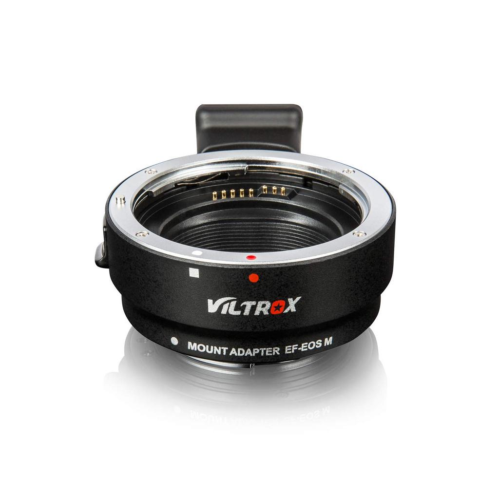 Viltrox EF-EOS M Lens Mount Adapter Autofocus Ring for Canon EF/EF-S To EOS M Cameras Adjustable Aperture Compatible with Canon EF/EF-S Lenses and EOS